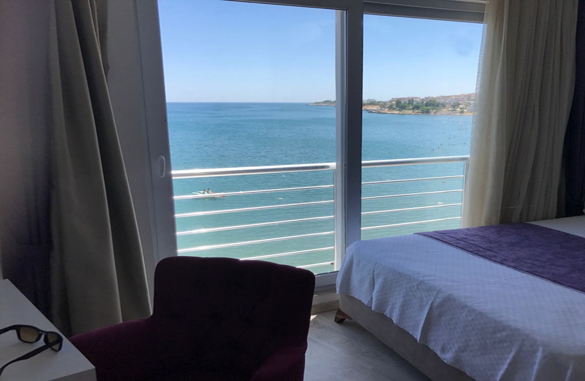 Tepe Beach Hotel Kızkalesi Exterior foto