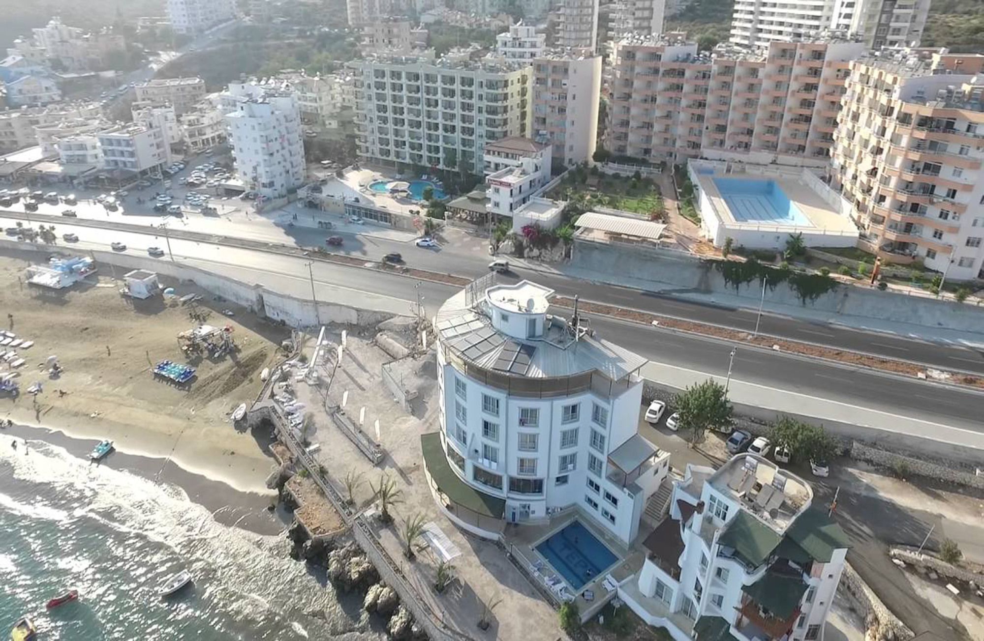 Tepe Beach Hotel Kızkalesi Exterior foto