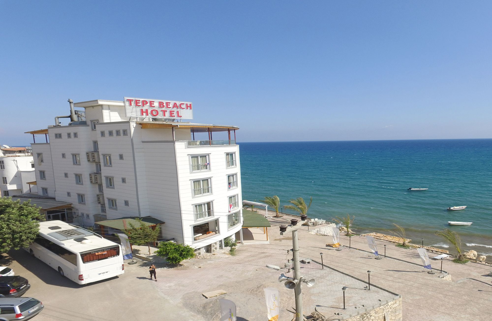 Tepe Beach Hotel Kızkalesi Exterior foto
